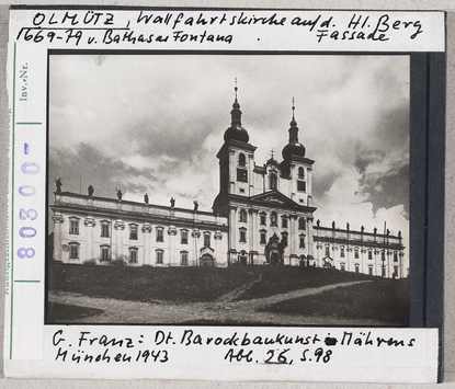 Vorschaubild Olmütz: Wallfahrtskirche auf dem Heiligen Berg, Fassad 